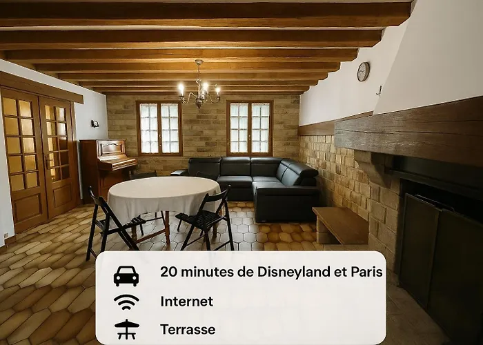Anh Dao-Disneyland-Parking Gratuite Et Terrasse